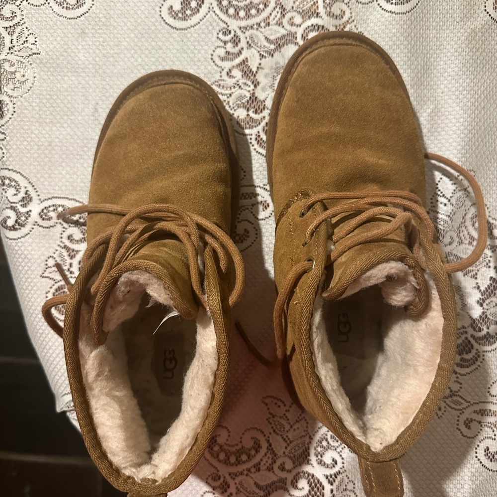 UGG Kids Tan Boots